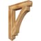 Ekena Millwork Imperial Arts & Crafts Rough Sawn Bracket, Western Red Cedar, 6"W x 34"D x 42"H BKT06X34X42IMP03RWR - alternate 1
